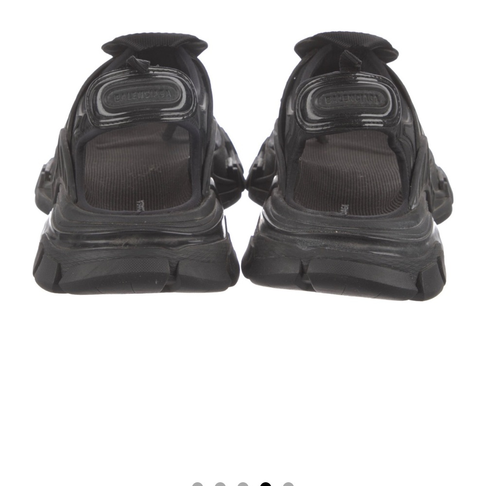 Balenciaga track thong sandals